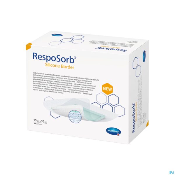 Packshot Resposorb Silicone Border 10x10cm 10 4130010