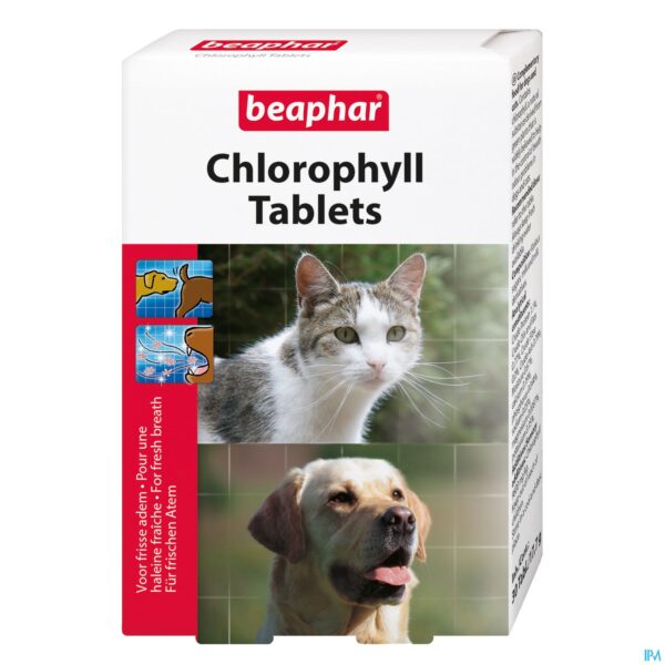 Packshot Beaphar Chlorophyl Tablets 30st
