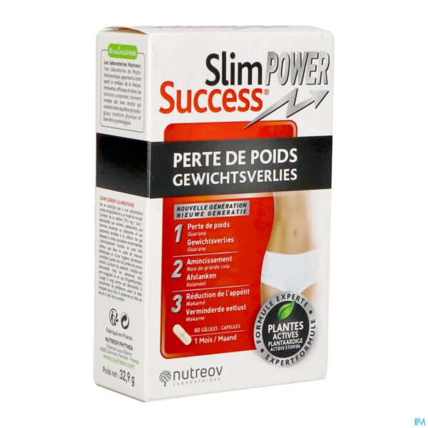 Packshot Slim Success Power Perte Poids Caps 60