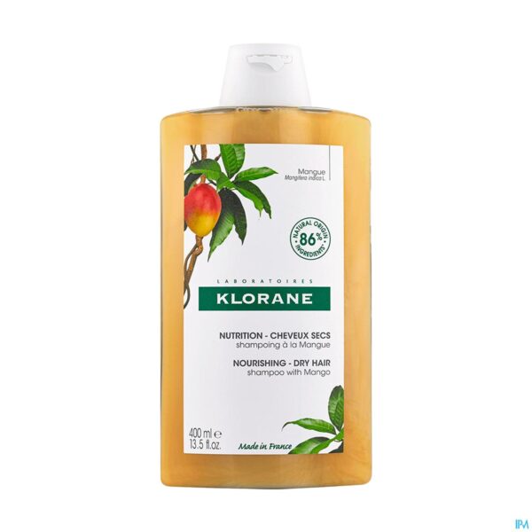 Packshot Klorane Capil. Sh Mango 400ml Nf Packshot Klorane Capil. Sh Mango 400ml Nf