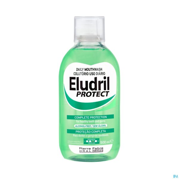 Packshot Eludril Bescherming 500ml