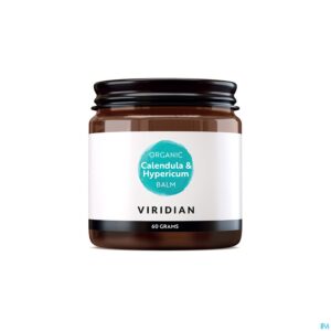 Productshot Viridian Organic Calendula&hyperium Balsem 60ml