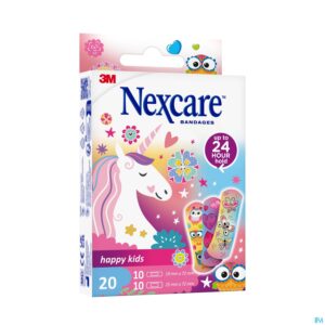 Packshot Nexcare Happy Kids Girls 20