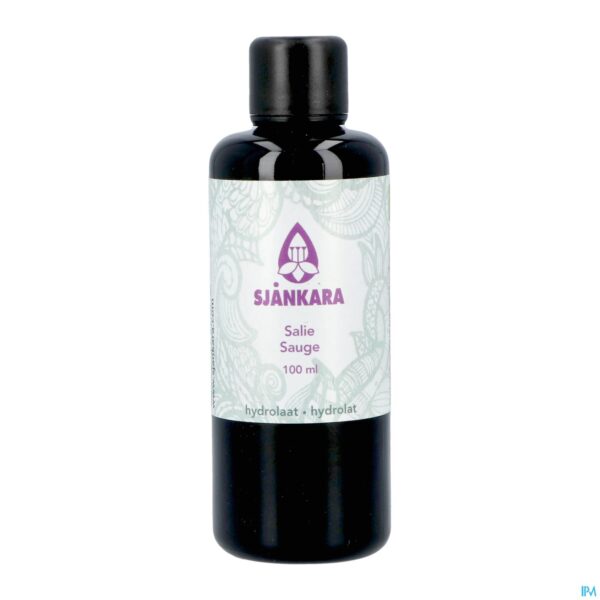 Packshot Sjankara Salie Hydrolaat Bio 100ml