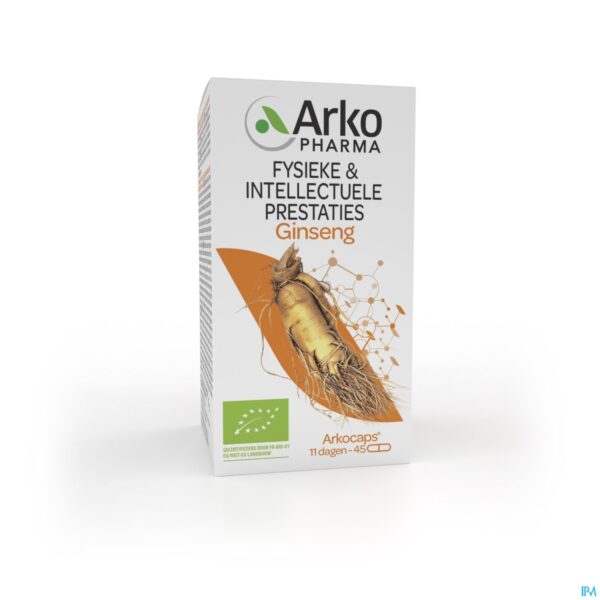 Packshot Arkocaps Ginseng Bio Caps 45