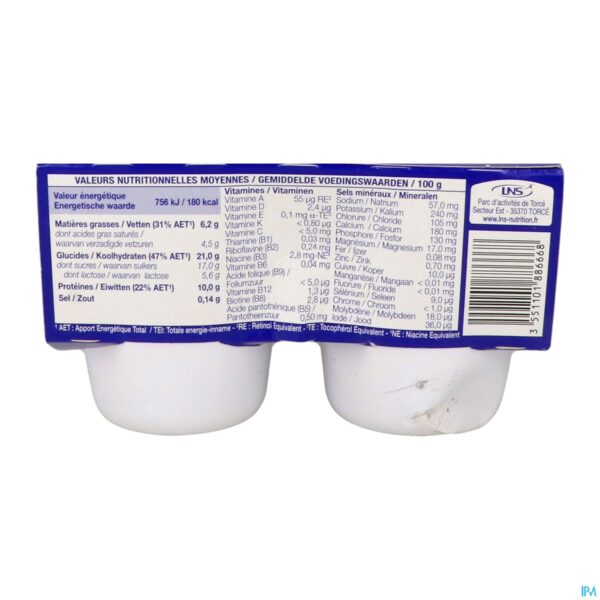 Packshot Delical Le Brasse Aardbei 4x200g