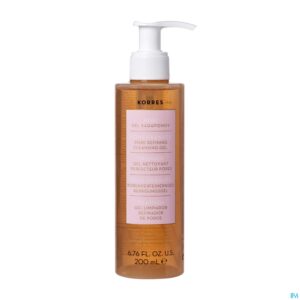 Packshot Korres Kf Granaatappel Reinigingsgel Gezicht 200ml
