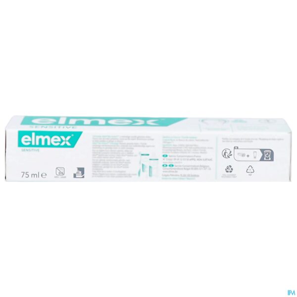 Packshot Elmex Tandpasta Sensitive 75ml Nf