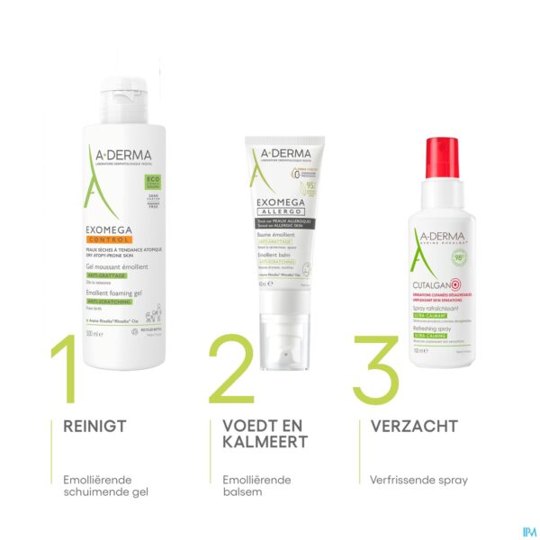 Lifestyle_image Aderma Exomega Allergo Emolierende Balsem 200ml