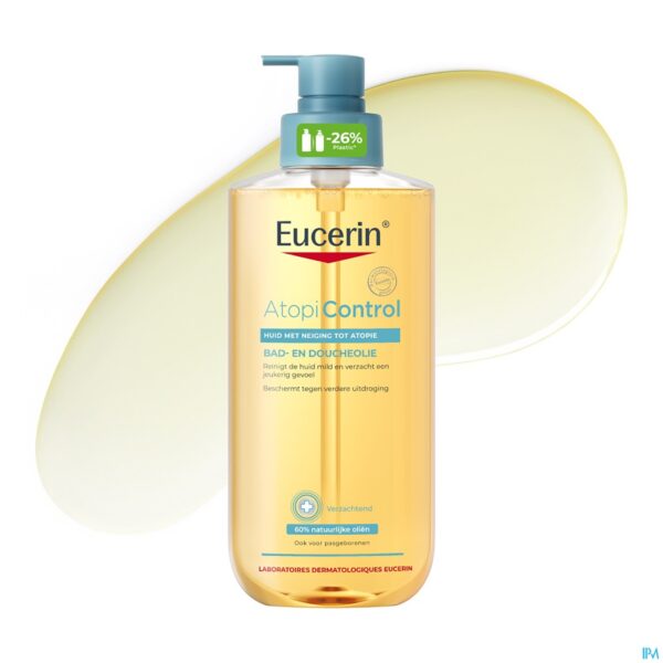Lifestyle_image Eucerin Atopicontrol Bad/douche Olie Pomp 400ml