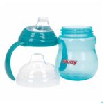 Productshot Nuby A/lekbeker Handvaten Aqua 6m+ 270ml