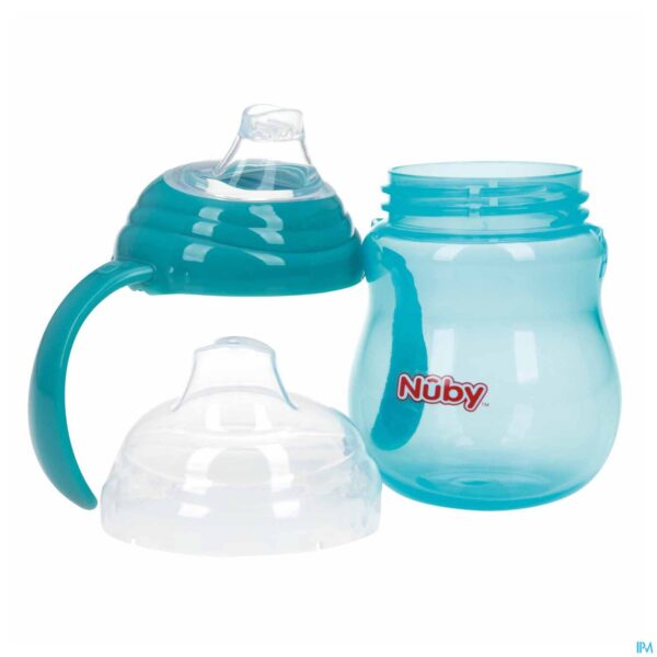 Productshot Nuby A/lekbeker Handvaten Aqua 6m+ 270ml