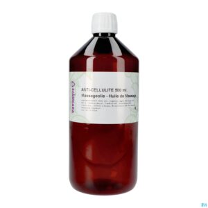 Packshot Sjankara Anti-cellulite Massageolie 500ml