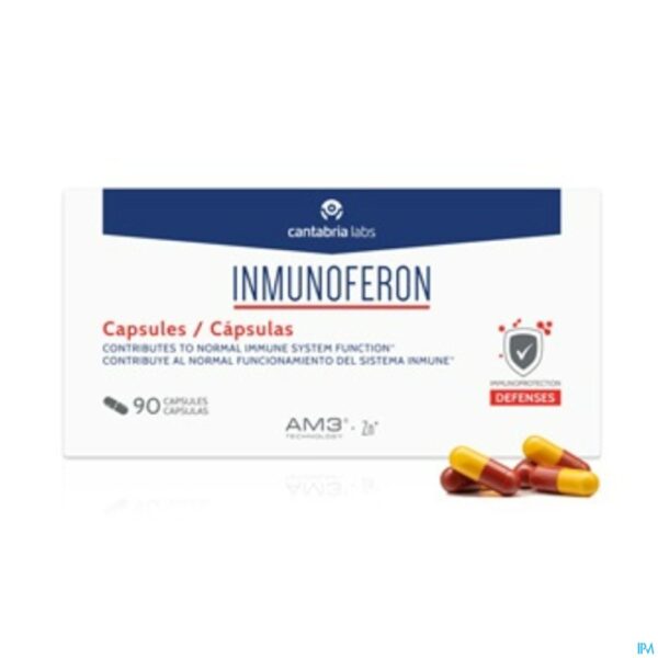 Packshot Inmunoferon Caps 90 Packshot Inmunoferon Caps 90