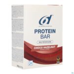 Packshot 6d Protein Bar Choco-hazelnut 6x60g