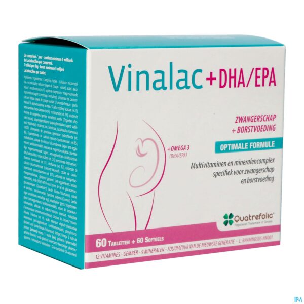 Packshot Vinalac Dha/epa Caps 60 + 60 Packshot Vinalac Dha/epa Caps 60 + 60