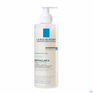 Packshot Lrp Effaclar H Isobiome Wascreme 390ml