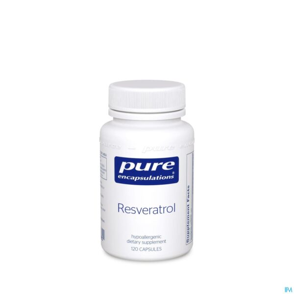 Packshot Pure Encapsulations Resveratrol Extra Caps 60 Packshot Pure Encapsulations Resveratrol Extra Caps 60