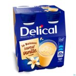 Packshot Delical Hphc 360 Vanilla 4x200ml