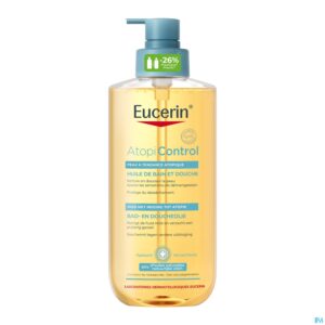 Packshot Eucerin Atopicontrol Bad/douche Olie Pomp 400ml