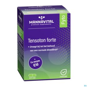 Packshot Mannavital Tensoton Forte V-caps 60