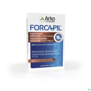Packshot Forcapil Keratine+ Caps 60