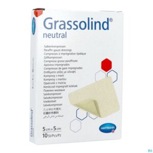 Packshot Hartmann Grassolind 5x5cm St. 10 P/s