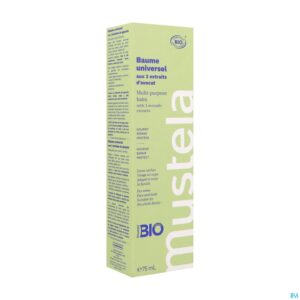 Packshot Mustela Fam Balsem Universeel 3 Avocado Extr. 75ml