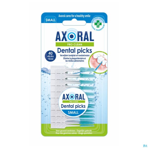 Packshot Axoral Pro-clean Dental Picks S 40