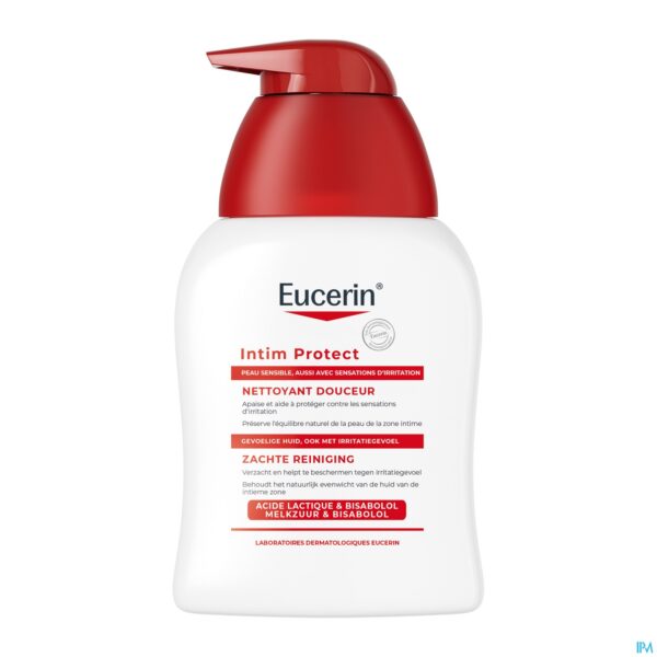 Packshot Eucerin Intim Protect Z. Rein.gev.&geirr.huid250ml