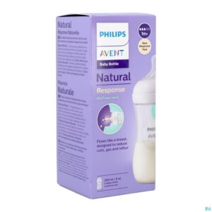 Packshot Philips Avent Natural 3.0 Airfree Zuigfles 260ml
