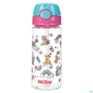 Productshot Nuby Beker Uit Tritan 530ml Roze 3j+
