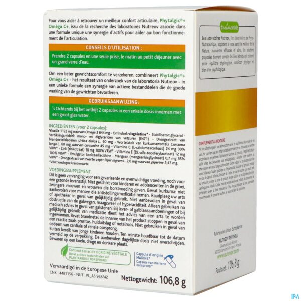 Packshot Phytalgic Omega C + Bt120 Caps 120
