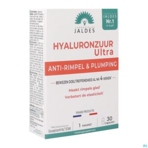 Packshot Hyaluronzuur Ultra 200mg Caps 30