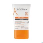 Productshot Aderma Protect Pocket Fluide Onzichtb. Spf50+ 30ml