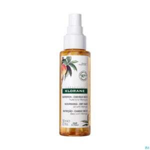 Packshot Klorane Capil. Olie Mango 100ml