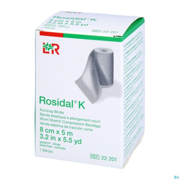 Packshot Rosidal K Elastische Windel 8cmx5m 22201