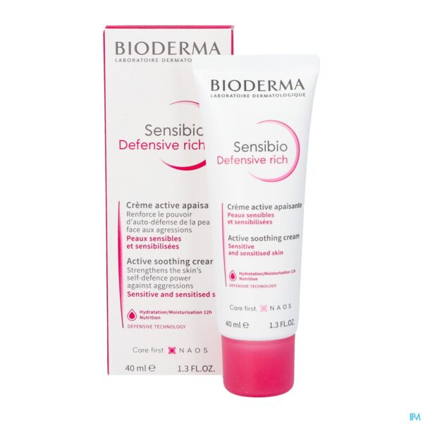 Productshot Bioderma Sensibio Defensive Rich 40ml