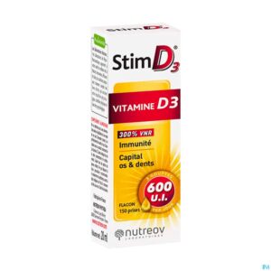 Packshot Stim D Vitamine D3 Fl 20ml
