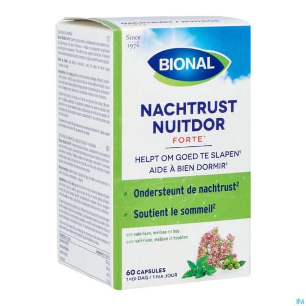 Packshot Bional Nachtrust Forte Caps 60