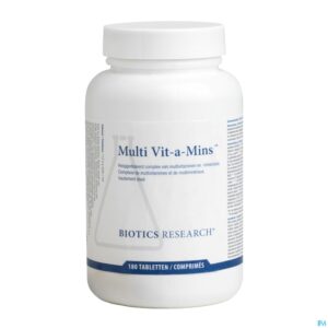Packshot Multi Vit-a-mins Tabl 180