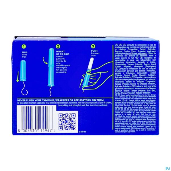 Packshot Tampax Compak Super 26