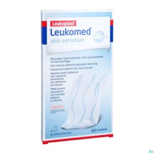 Packshot Leukomed Skin Sens. 8cmx15cm 5