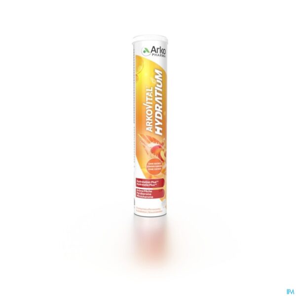 Packshot Arkovital Hydratium Perzik Tabl 24