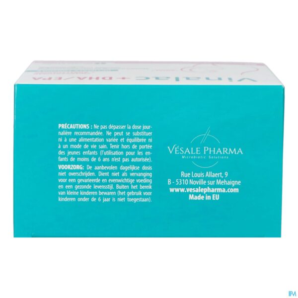 Packshot Vinalac Dha/epa Caps 60 + 60