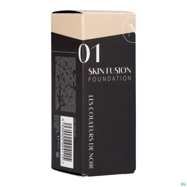 Packshot Couleurs De Noir Skin Fus. Fdt 01 K. Beige 30ml