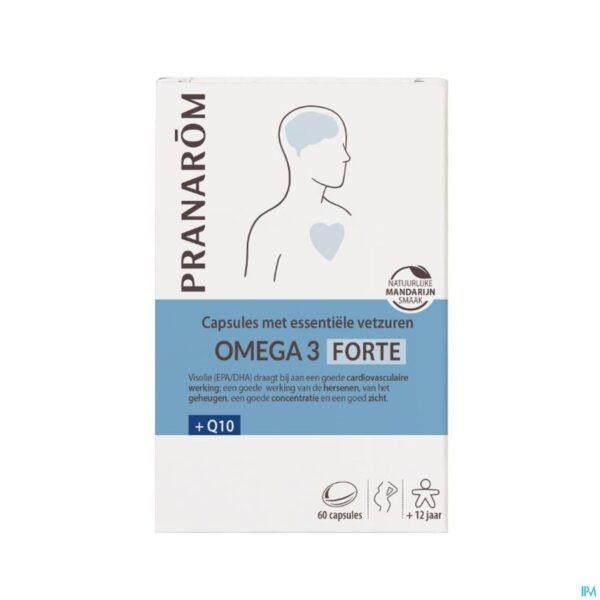 Packshot Pranarom Omega 3 Forte Caps 60 Packshot Pranarom Omega 3 Forte Caps 60