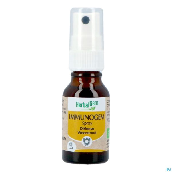 Productshot Herbalgem Immunogem Spray Bio 15ml
