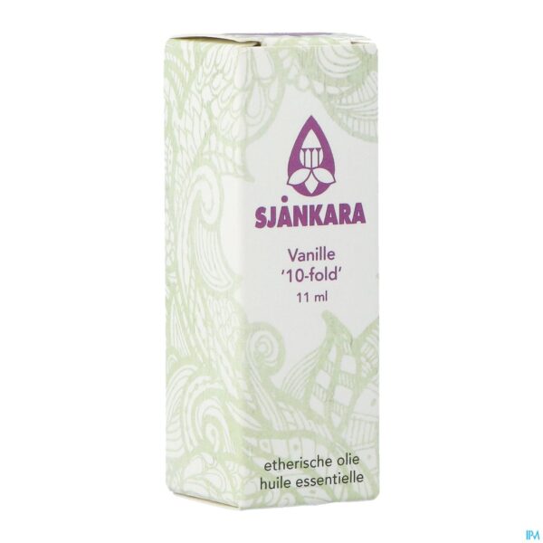 Packshot Sjankara Vanille 10-fold Ess. Olie 11ml