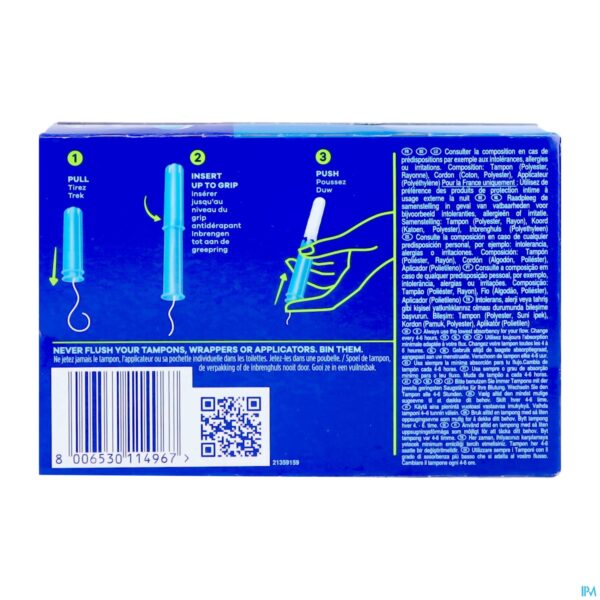 Packshot Tampax Compak Super 26